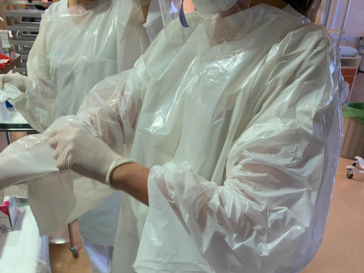 Las enfermeras siguen sin suficientes Equipos de Protección Individual (EPI)