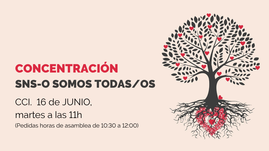 concentración intersindical salud